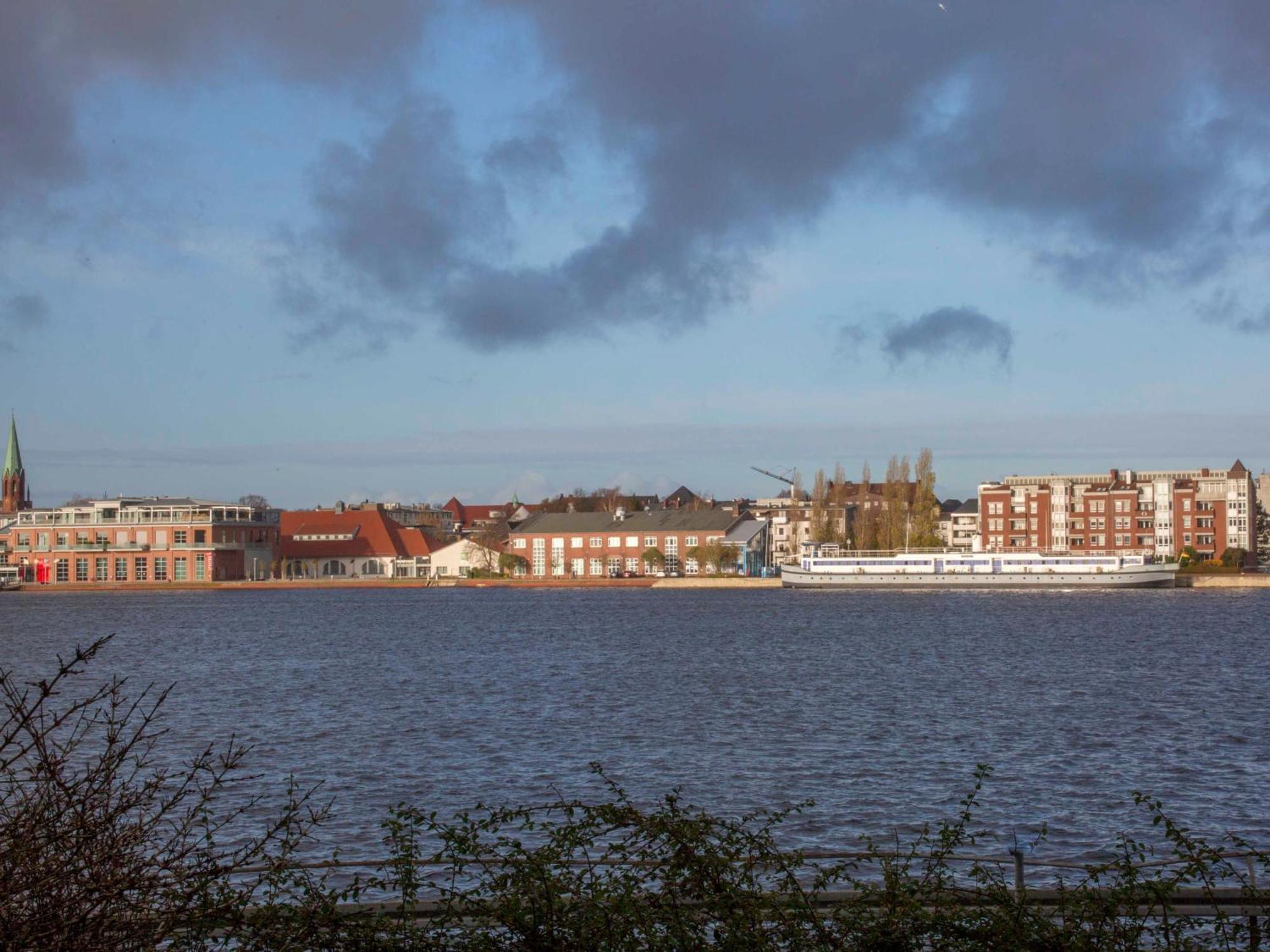 089 Fewo Skyline_ Direkte Strandla Wilhelmshaven Exteriér fotografie